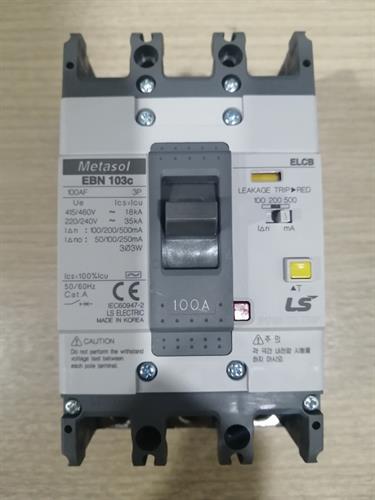 ELCB LS 3P 100A 30mA 18kA ( EBN103c )